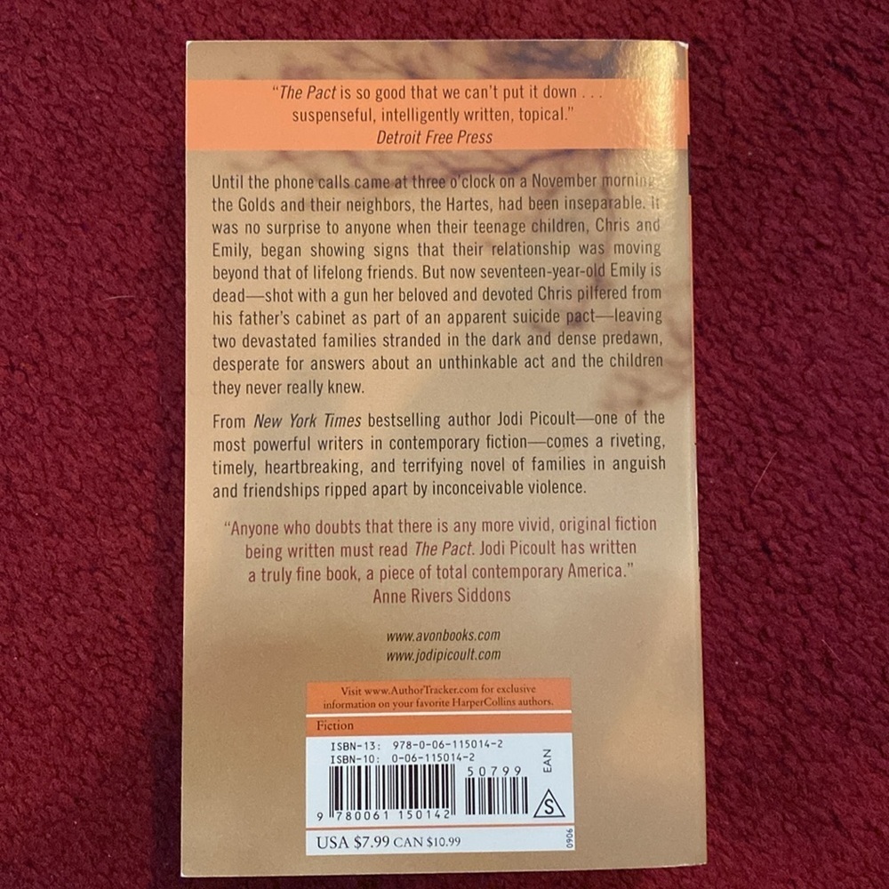 The pact by Jodi Picoult - Picture 2 of 5